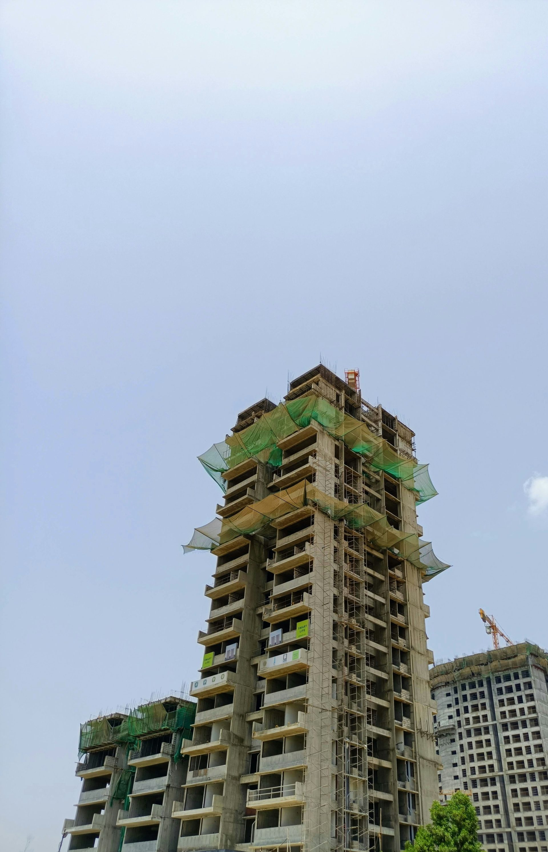 a very tall building with a lot of windows